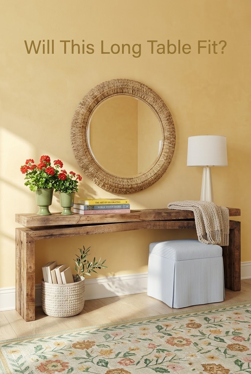 The Art of Natural Grounding: How to Style Solid Wood Console Tables Like an Interior Editor