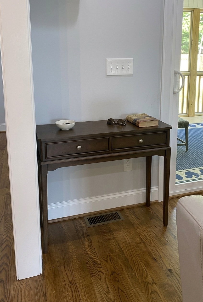 Artful Arrangements: Master Class in Alcott Hill Wood Console Table Styling