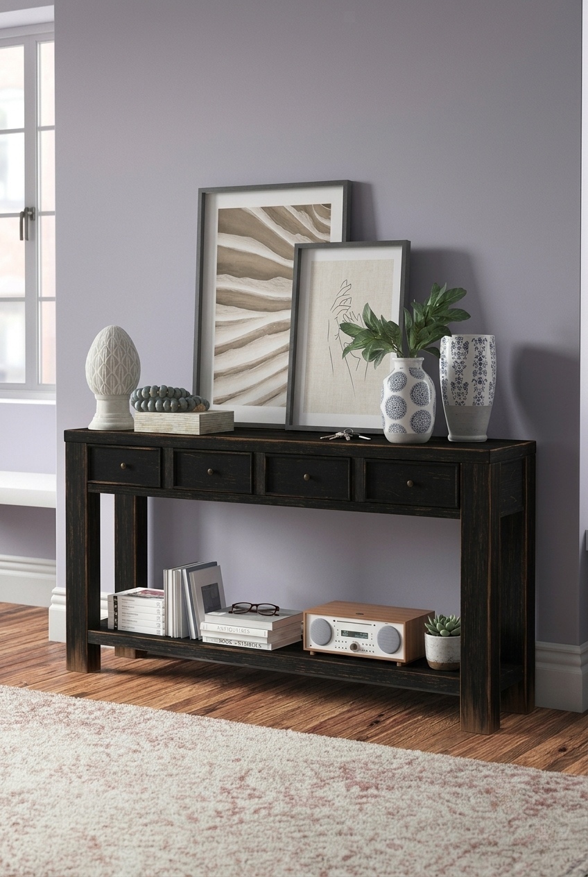 The Art of the Linear Vignette: Long 64 Inch Console Table Ideas for the Curated Home