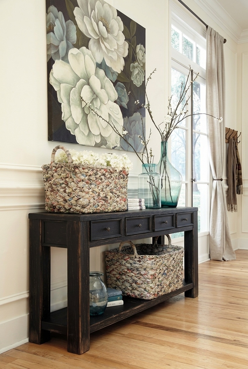 The Art of the Linear Vignette: Long 64 Inch Console Table Ideas for the Curated Home