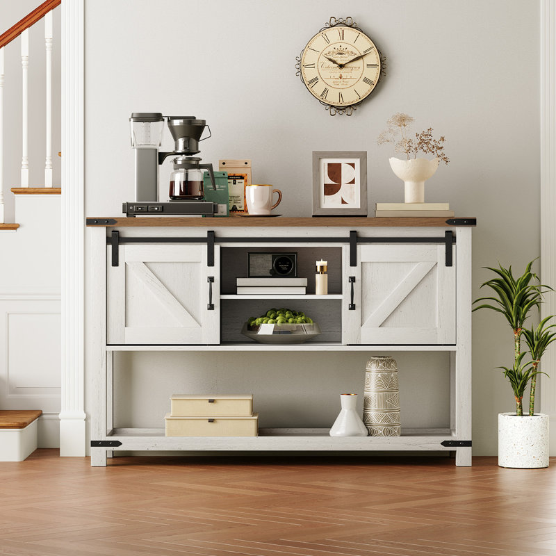 Trent Austin Design Ordonez 319 H Rectangular Console Table With Shelves W100833585