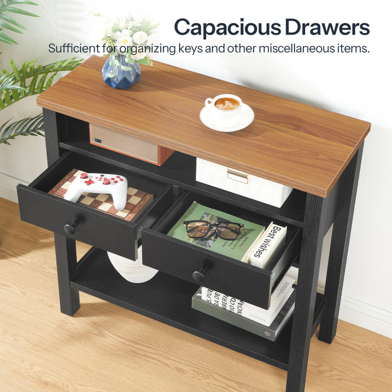 Curating Harmony: The Art of Staging a Farmhouse Console Table With Drawers