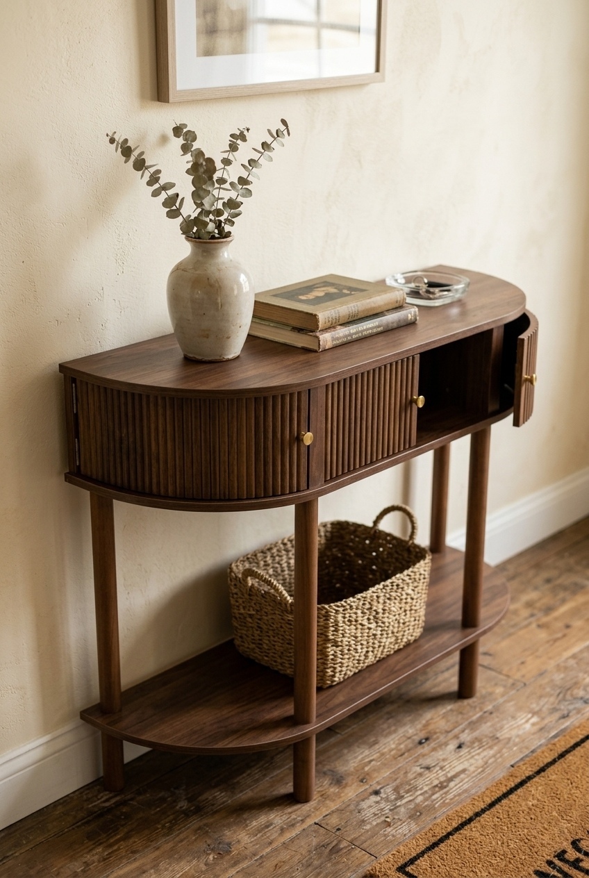 How to Style the Farmhouse Half Moon Entryway Table: Design Tips & Palette Ideas