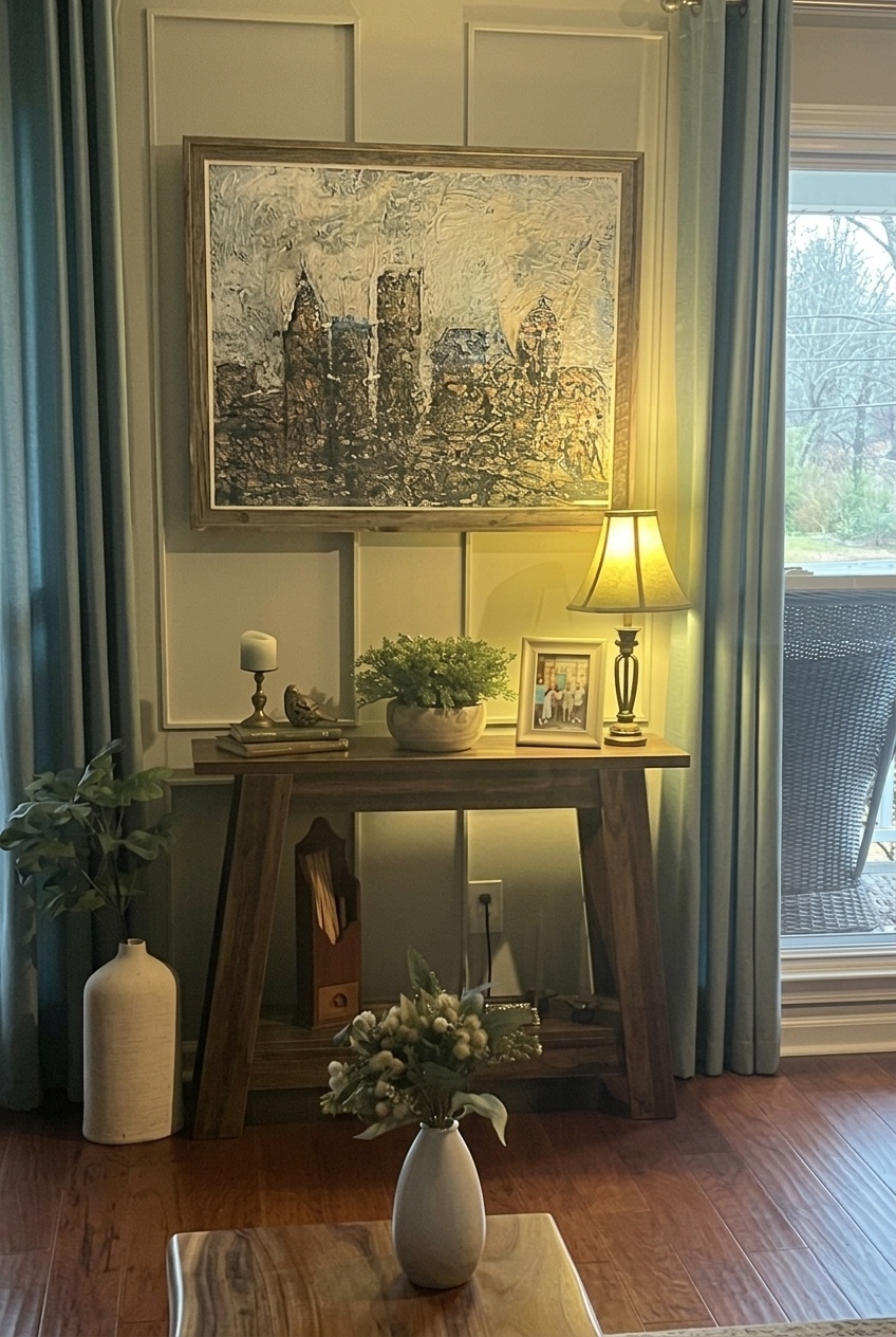 Curating an Inviting Foyer with Timeless Rustic Warmth