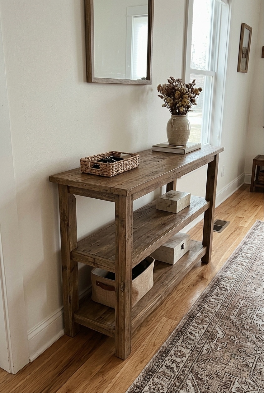 Elevating the Entryway: Architectural Layering with Three-Tier Design