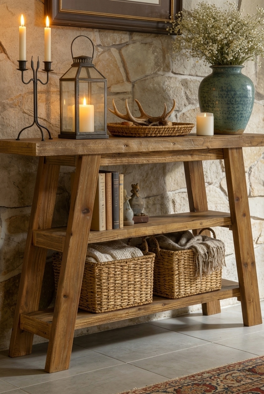 Elevating the Entryway: Architectural Layering with Three-Tier Design