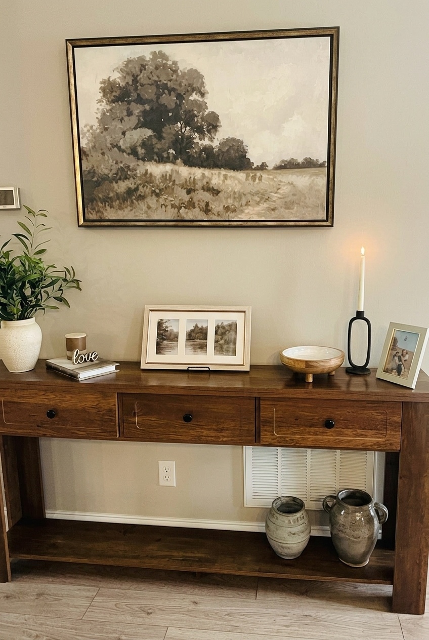 How to Style the Extra Long Narrow Entryway Table With Drawers: Design Tips & Palette Ideas